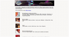 Desktop Screenshot of earthvibemusic.com